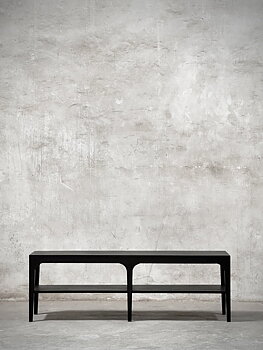 NORMA low console table - bench, black