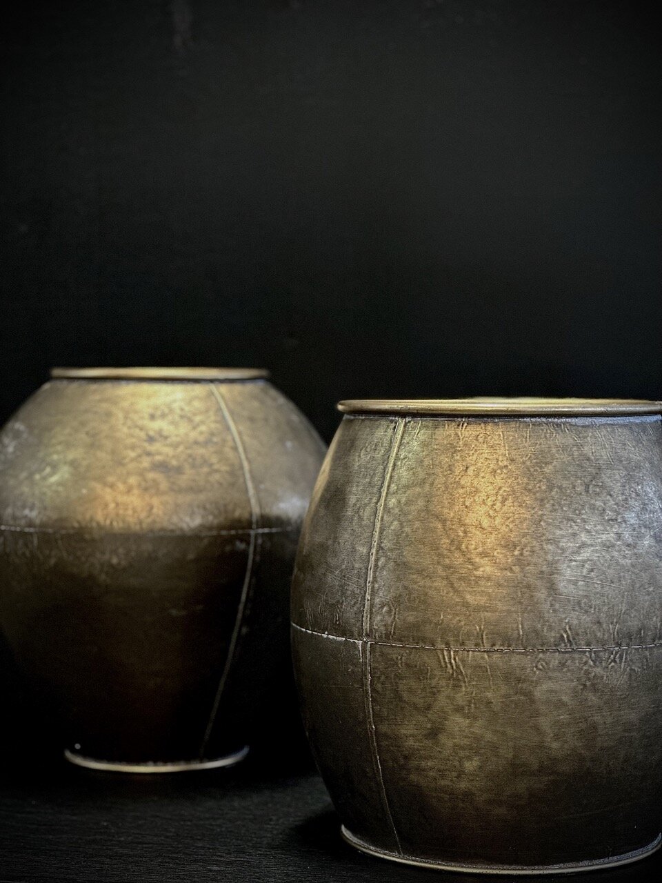 PIERRE pot, antique gold - 4