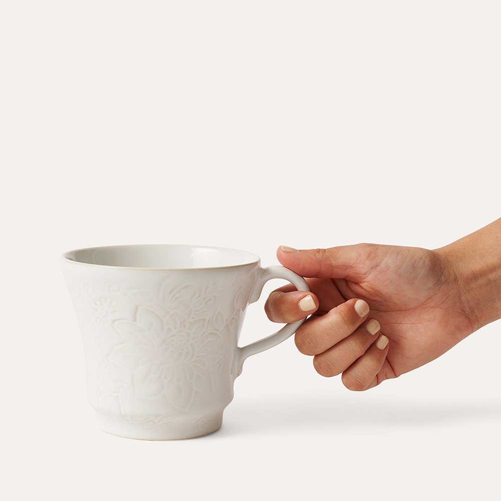 Tea mug, white - 2