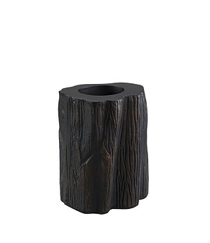 Flame high tealight holder antique