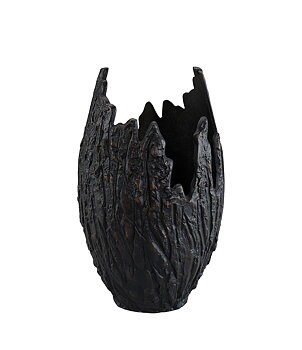 Fiora Flower vase antique black/brown