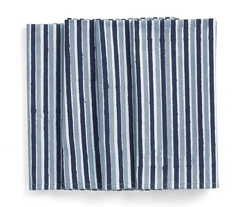 Napkins - Stripe Multi - Blue - 50x50cm 