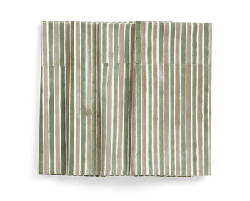 Napkins - Stripe Multi - Green - 50x50cm - set of 4