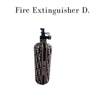 Fire Extinguisher D.