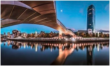 Bilbao skyline