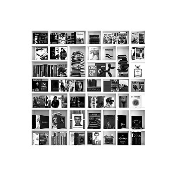 BOOK CASE MUSIC WHITE 