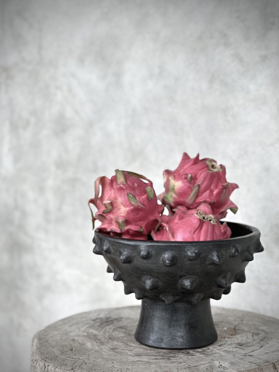 NAHA round bowl, black antique - 2