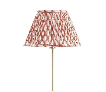 Chamois Lampshade Flower - Cypress - Orange