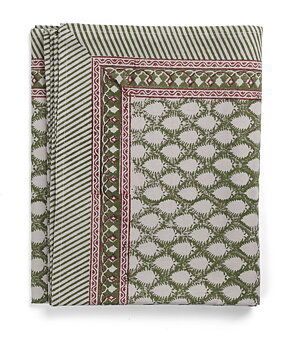 1. Tablecloth - Cypress - Green
