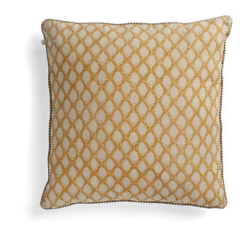 Linen Cushion Cypress  Ochre 