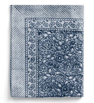 1. Tablecloth - Margerita - Navy Blue