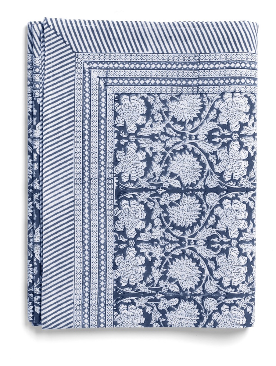 1. Tablecloth - Paradise - Navy Blue 