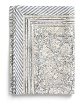 1. Tablecloth - Waterlily - Cashmere Blue