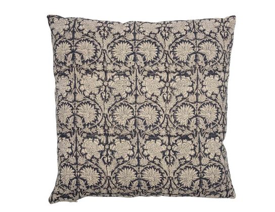 Linen Cushion Paradise  Dark Blue 