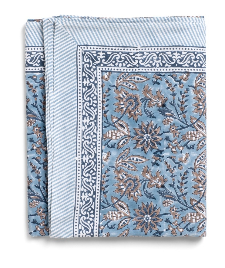 1. Tablecloth - Indian Summer - Blue