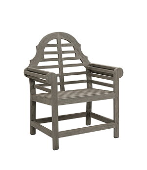 Vintage matstol utomhus