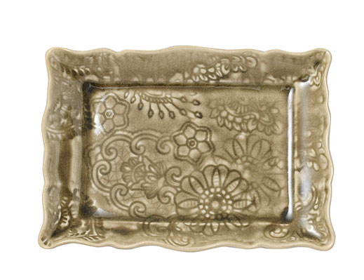 Appetizer plate sand