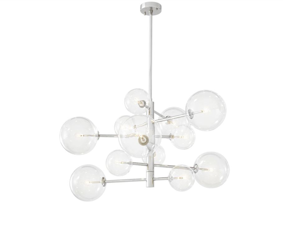 Chandelier Argento S - 2