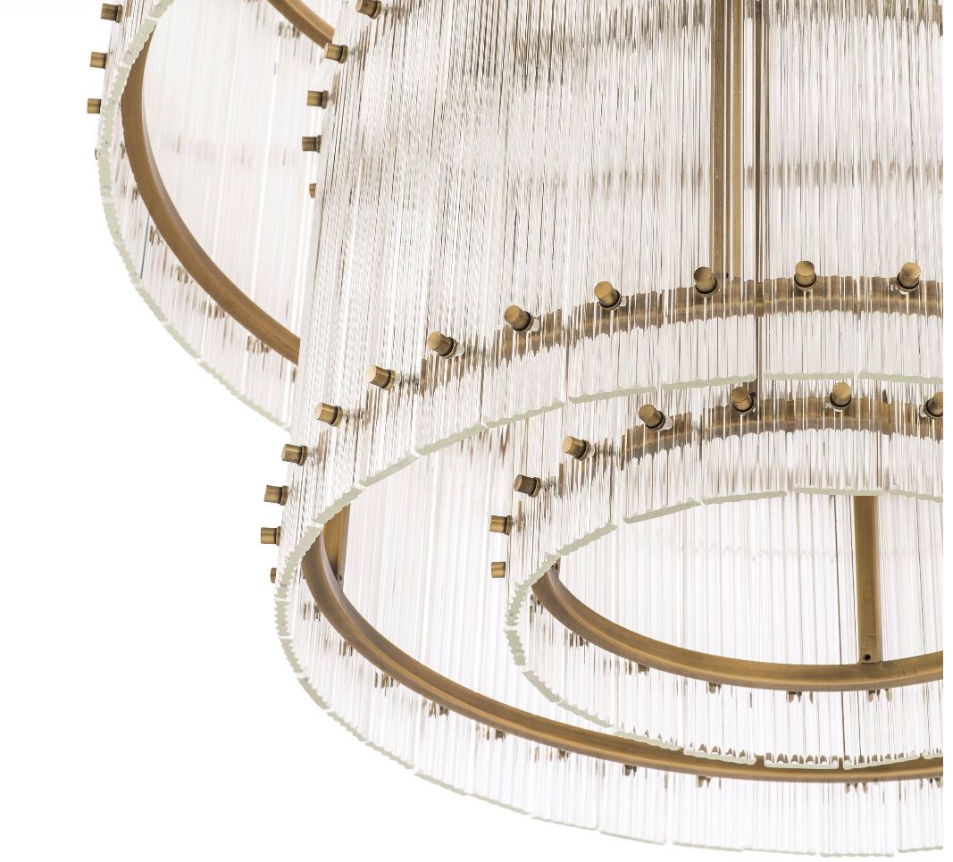 CHANDELIER RUBY L
