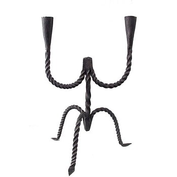 Tvåarmad ljusstake