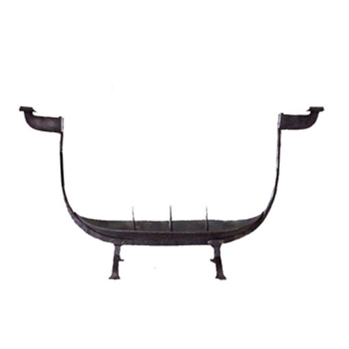 Vikingaskepp med ljusstake
