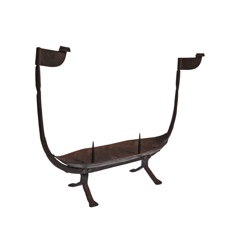 Vikingaskepp med ljusstake
