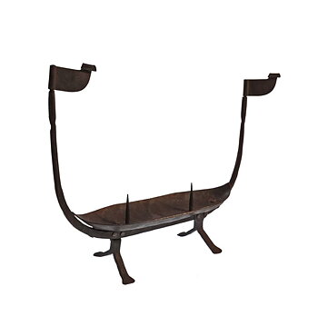 Vikingaskepp med ljusstake