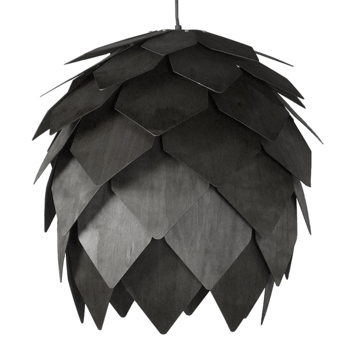 Cone svart stor