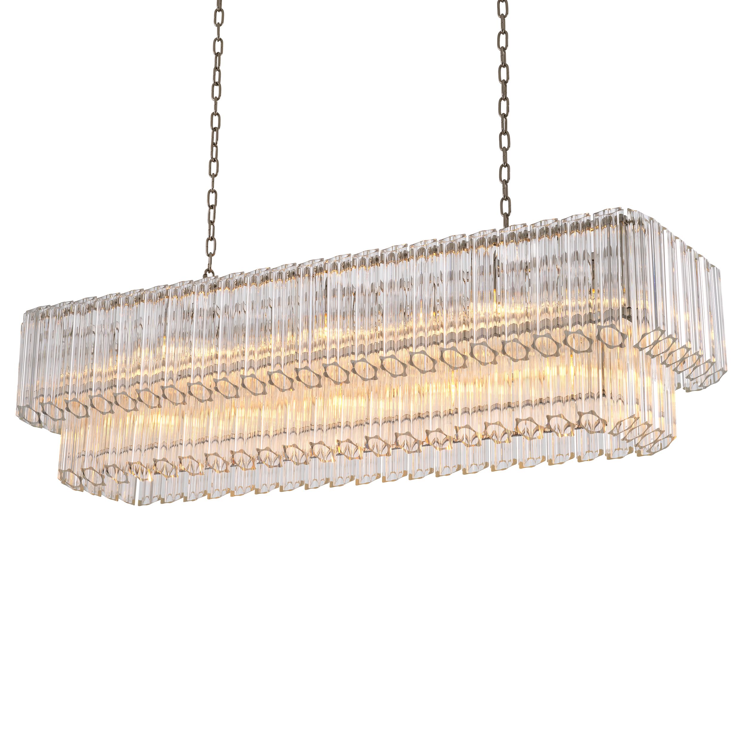 CHANDELIER VITTORIA RECTANGULAR - 4