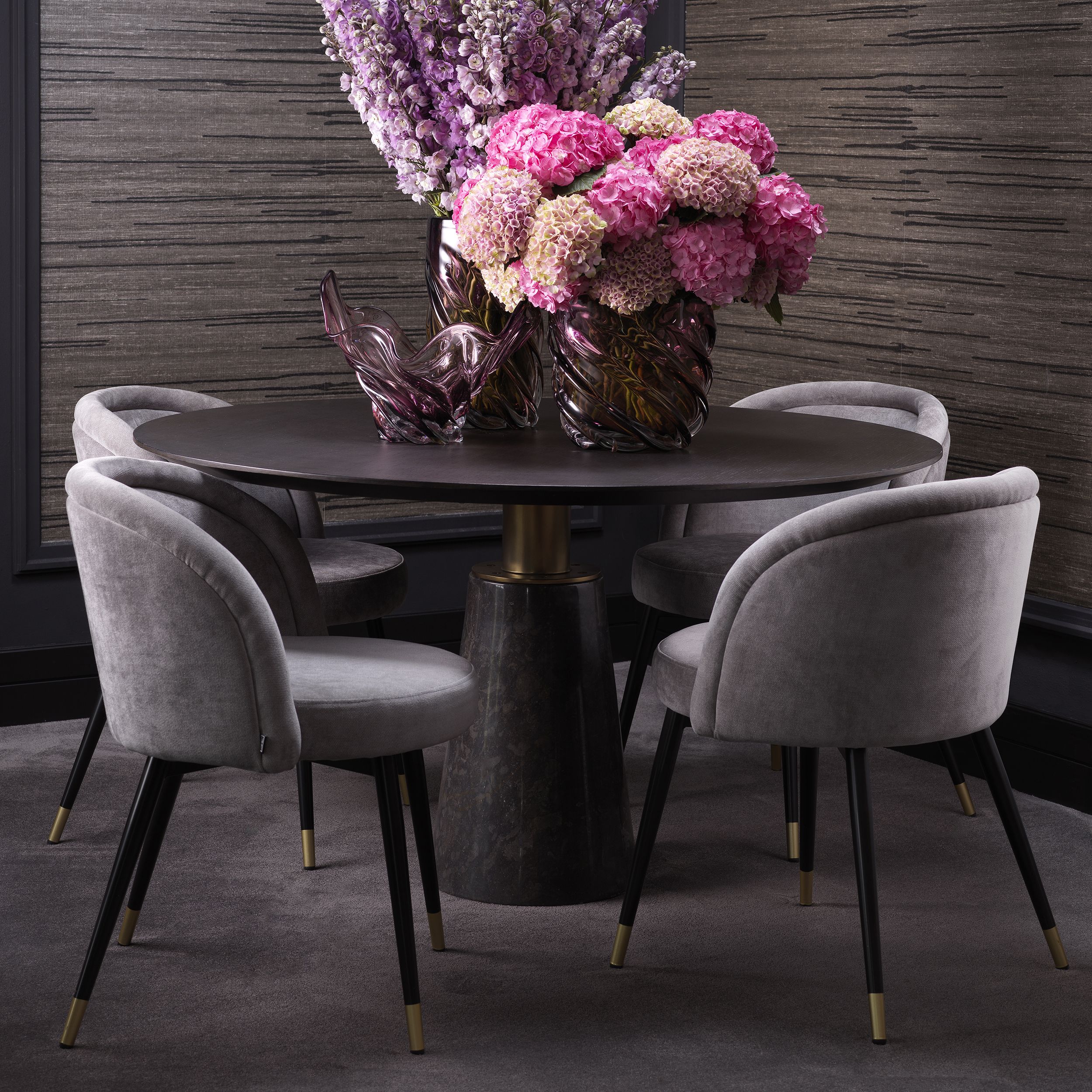 DINING CHAIR CHLOÉ SET OF 2 - 4