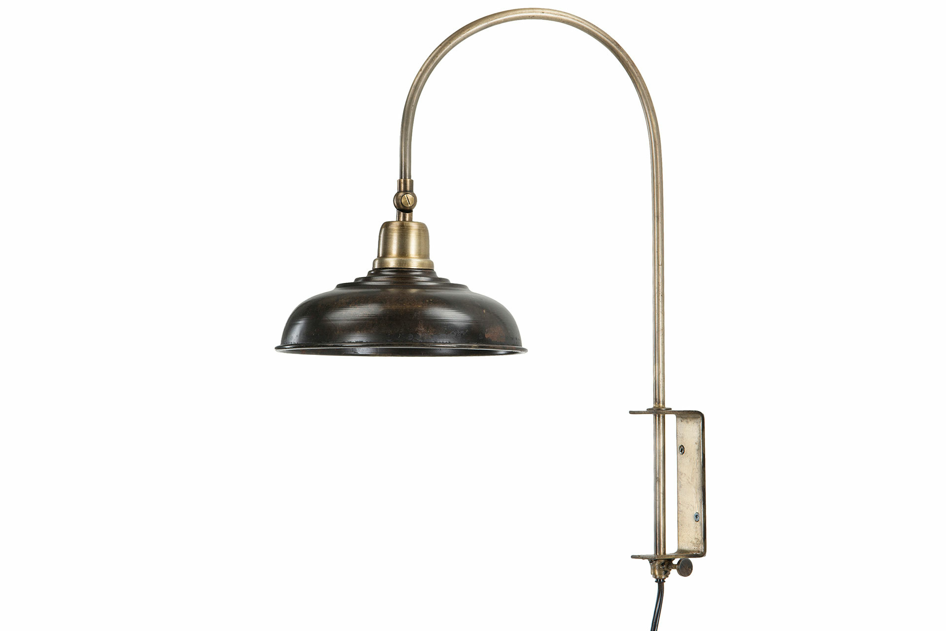 Vägglampa Brun Ant. - 3