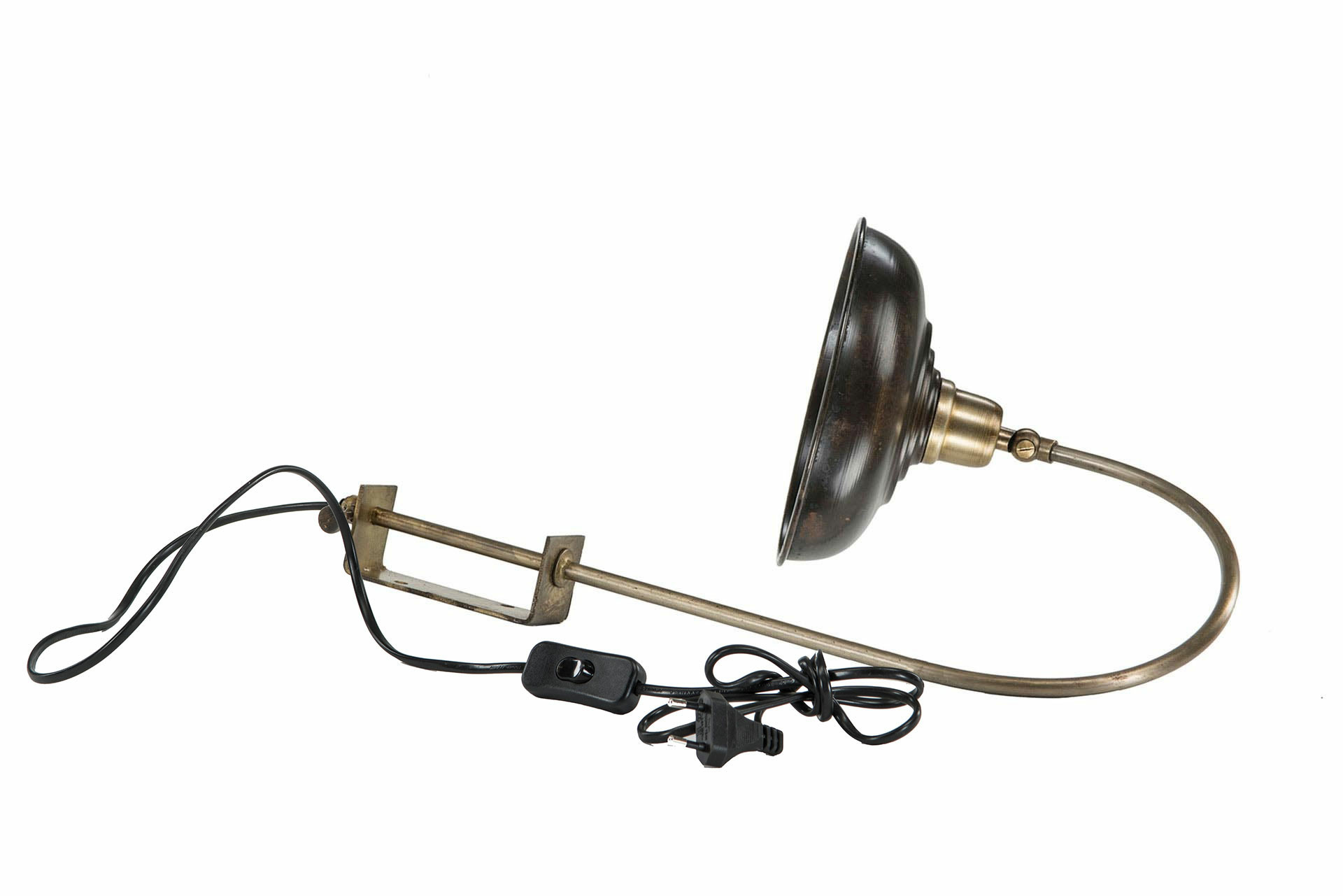 Vägglampa Brun Ant. - 2