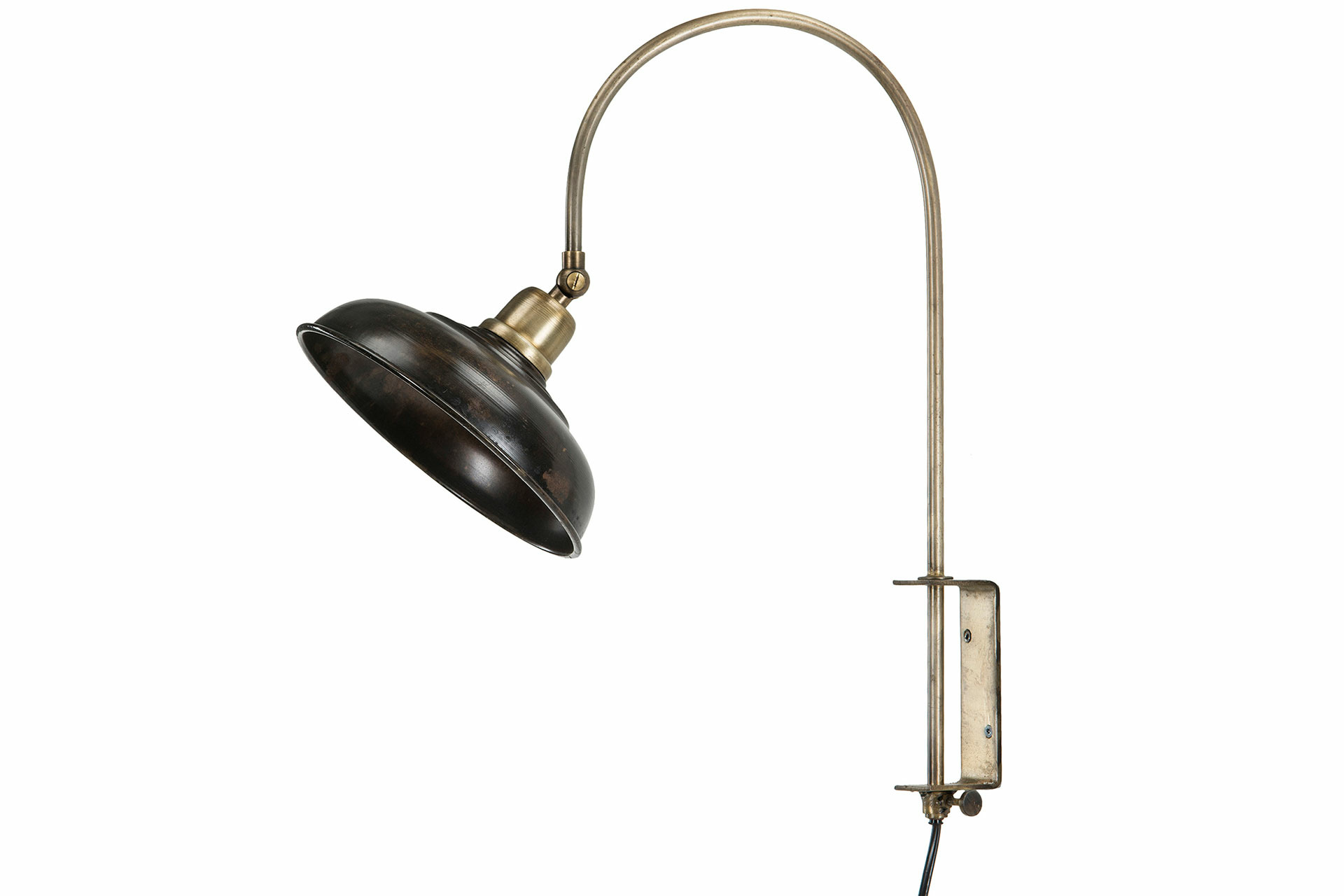 Vägglampa Brun Ant.
