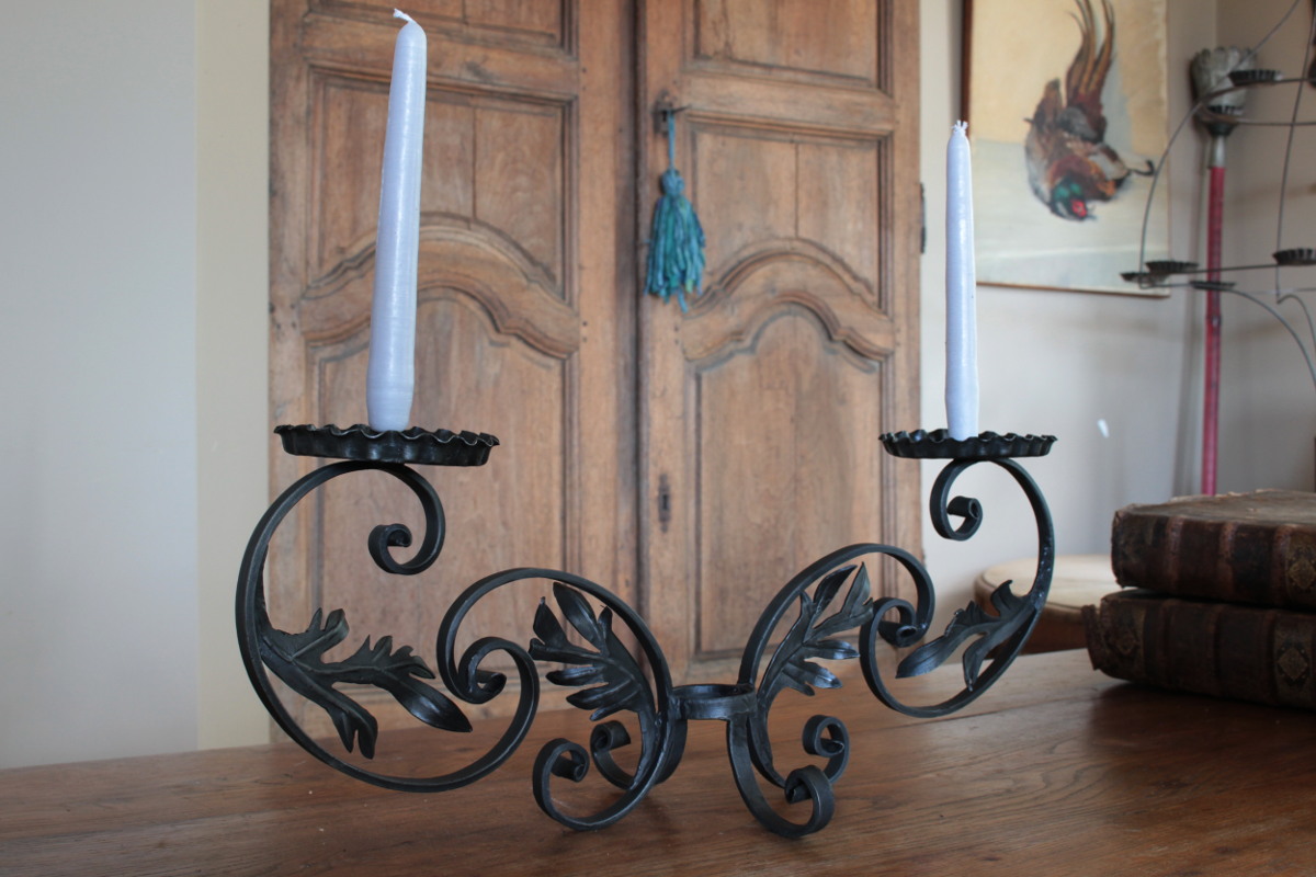 Ljusstake smide - 2