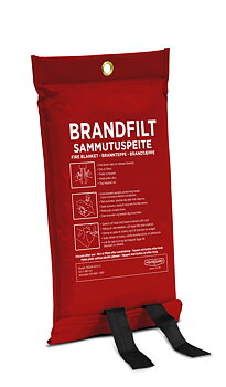 Brandfilt Housegard 120x180cm röd