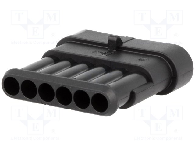 Superseal 6-pol stiftdon