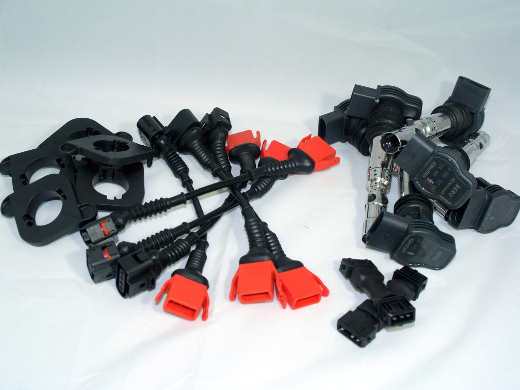 Adapterkit 2,7T med NGK tändspolar 