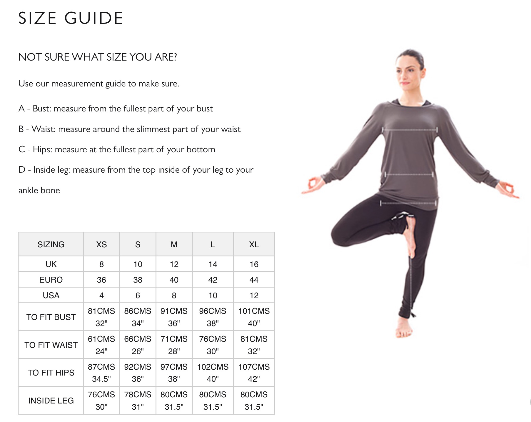  Yogabyxor i bambu från Asquith - Svarta - 3