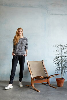  Yogabyxor i bambu från Asquith - Svarta