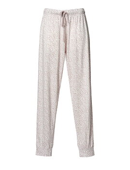 Rosamönstrade pyjamasbyxor i bambu