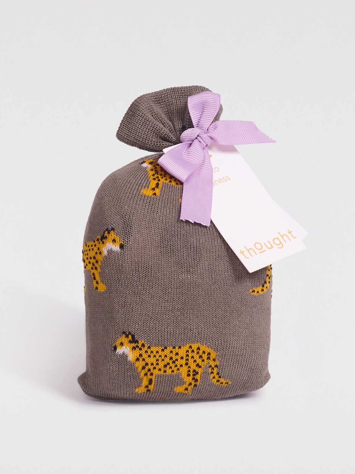 Presenttips! Bambustrumpor med leopardmönster