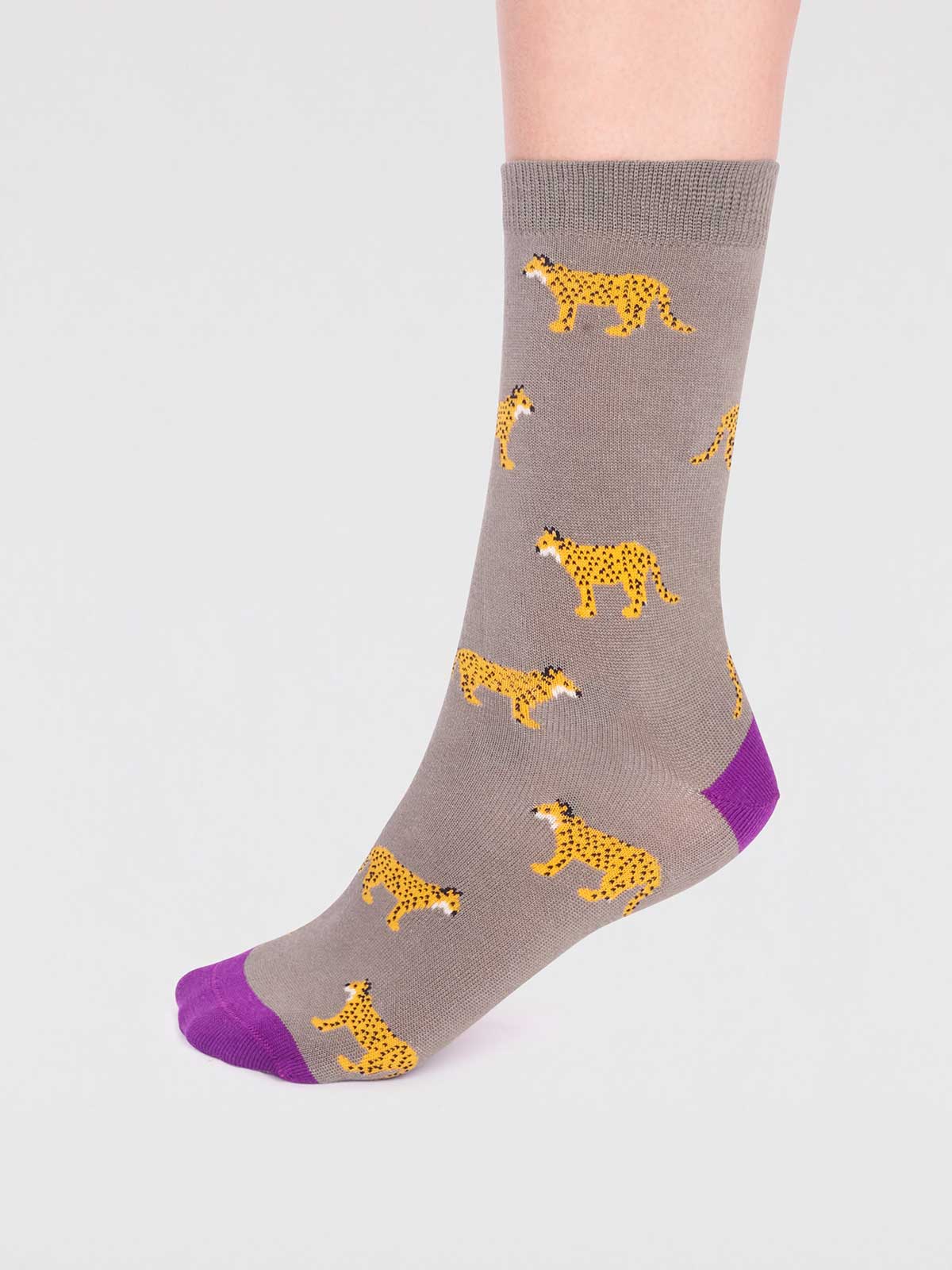 Presenttips! Bambustrumpor med leopardmönster - 3