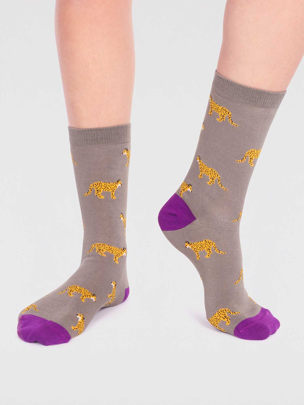 Presenttips! Bambustrumpor med leopardmönster - 2