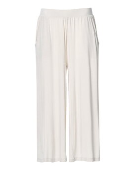 Beige culottebyxor i mjuk bambu