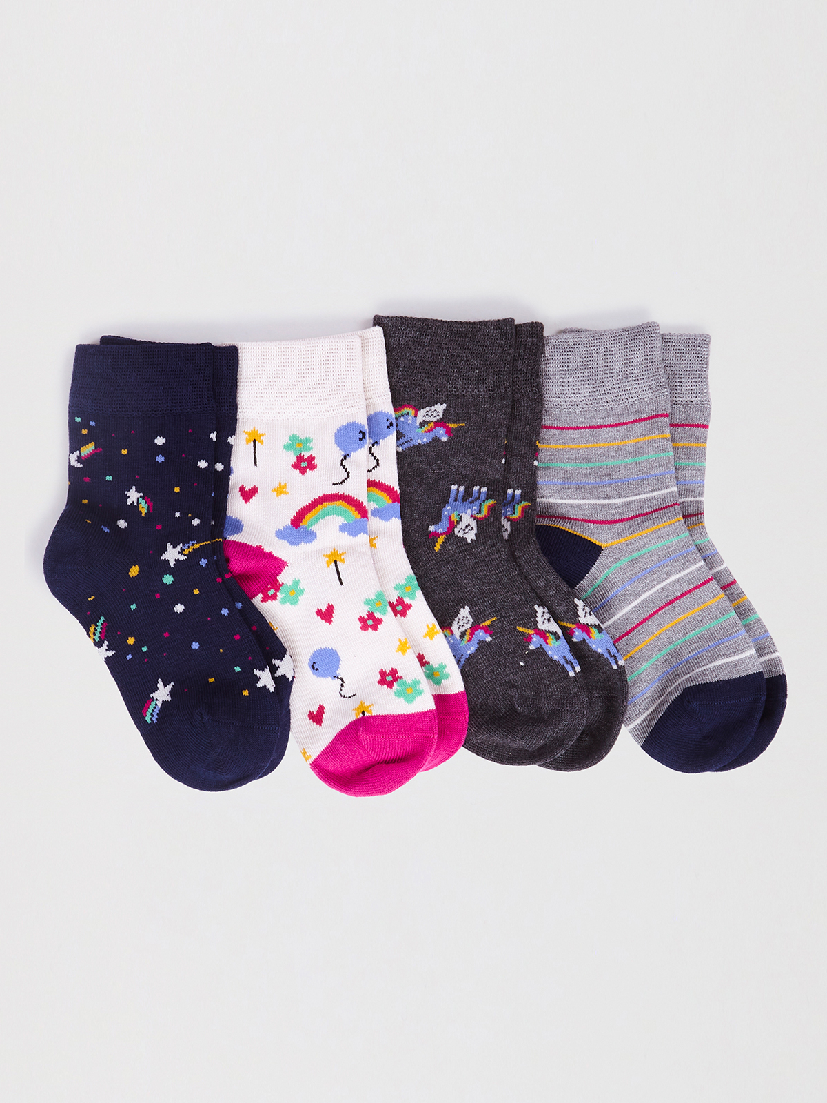 Presenttips! Babystrumpor i bambu - Enhörning - 2