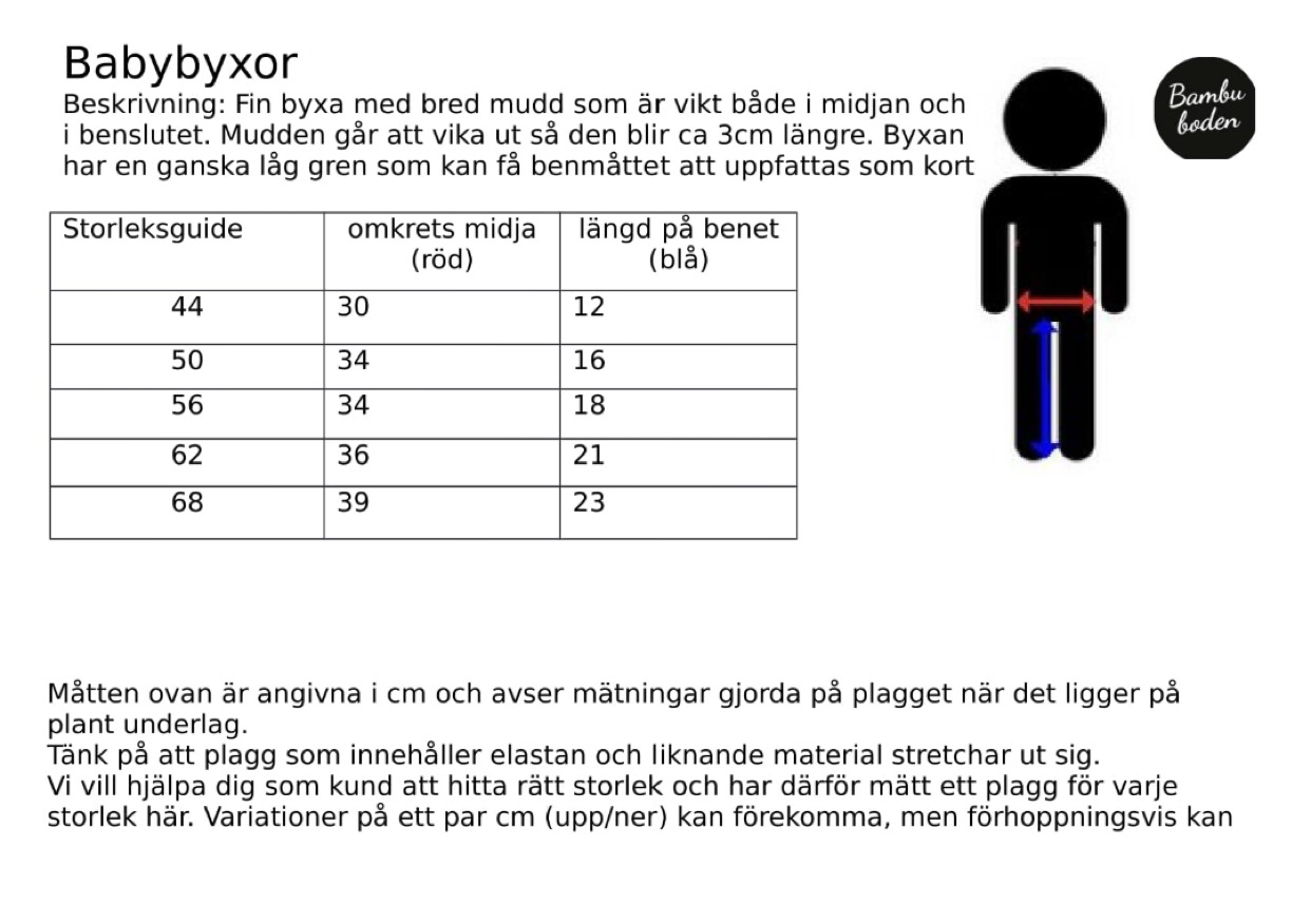 REA! Gråturkosa babybyxor i bambu - 2