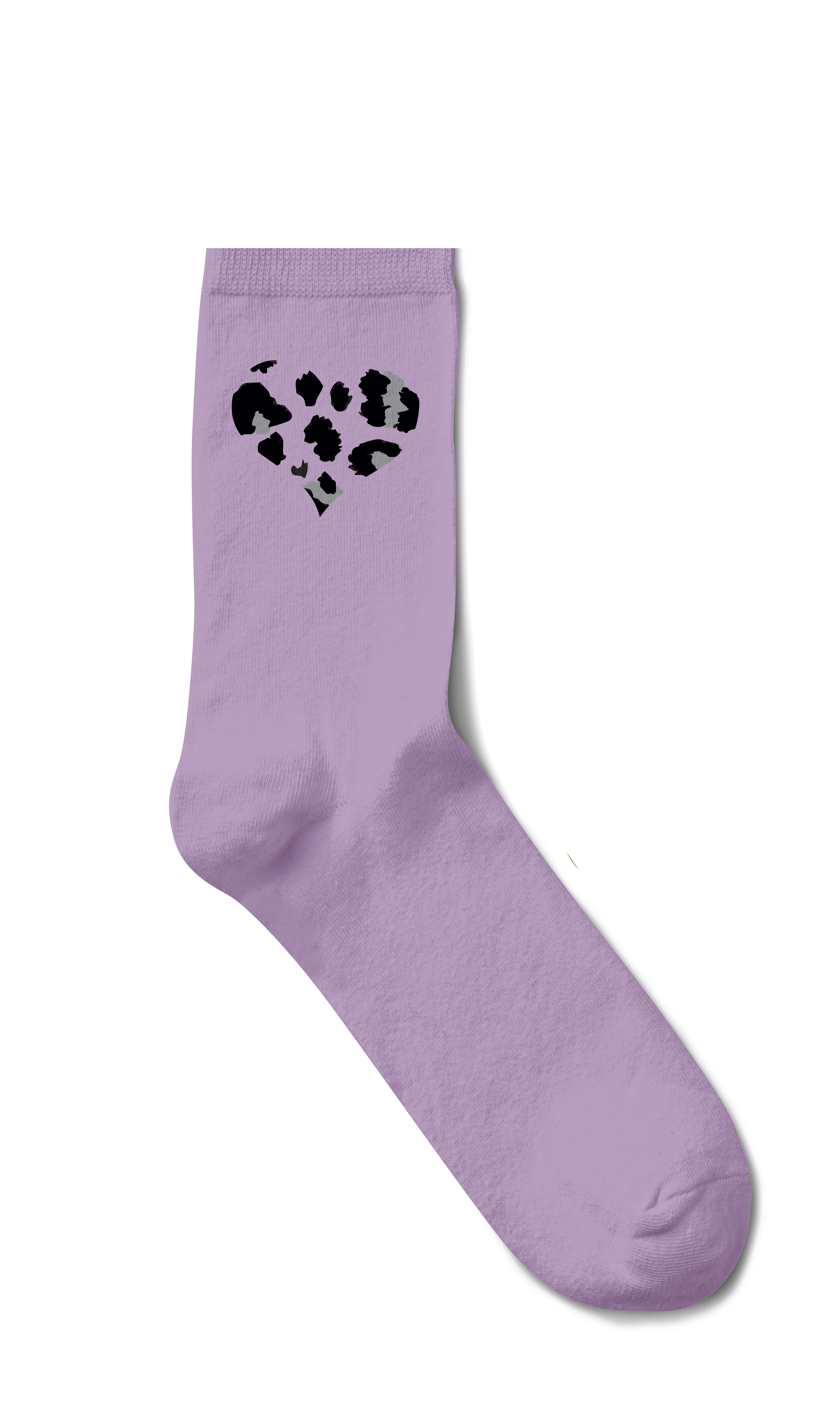 REA! Rosa bambustrumpa med leopardhjärta