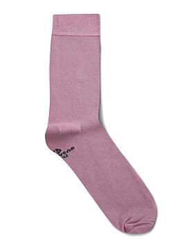 Bambustrumpa med lös resår - rosa
