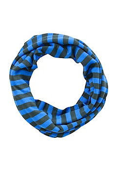 Zilch tubscarf i bambu - blårandig