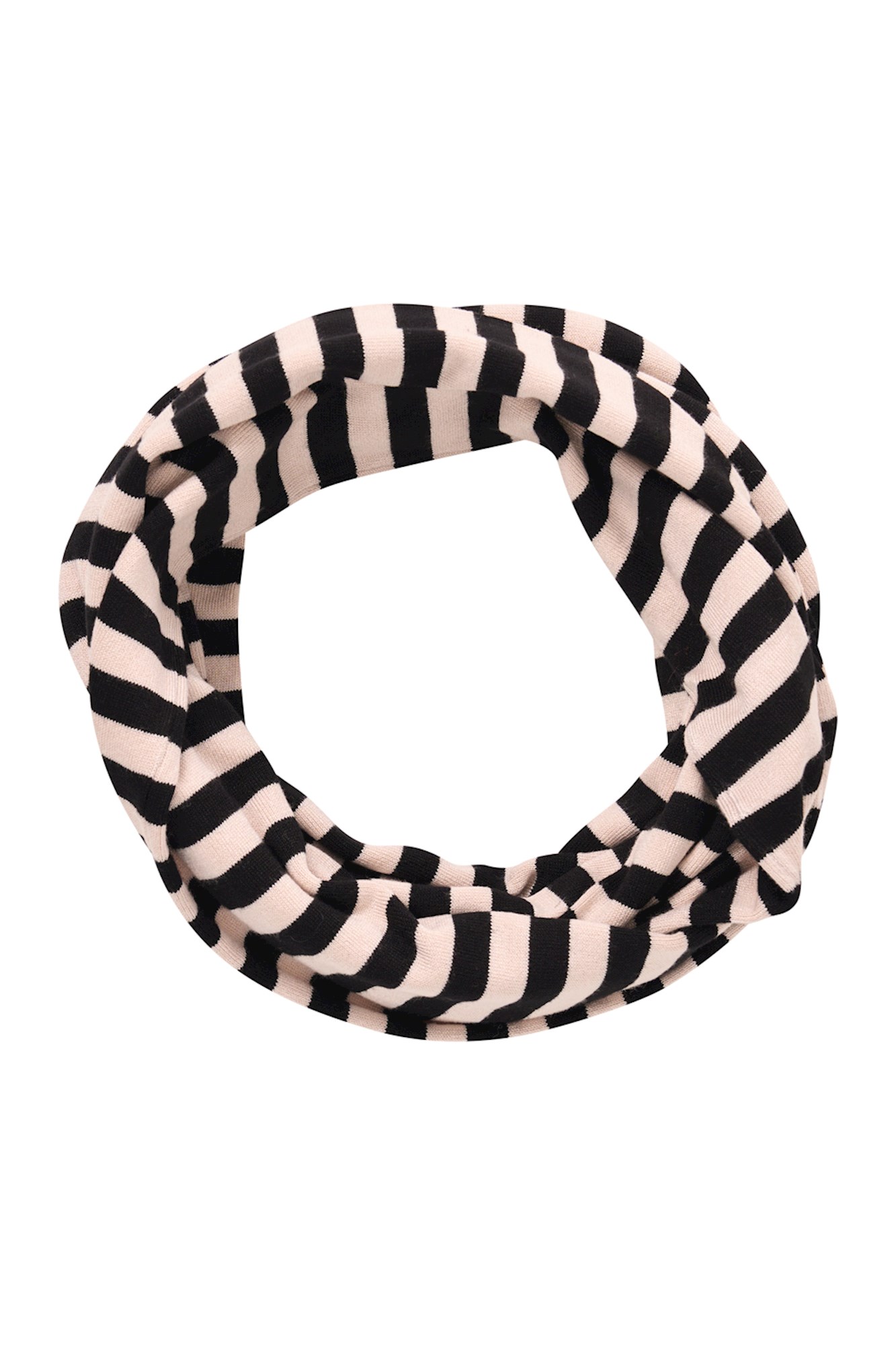 Zilch tubscarf i bambu - svartvit